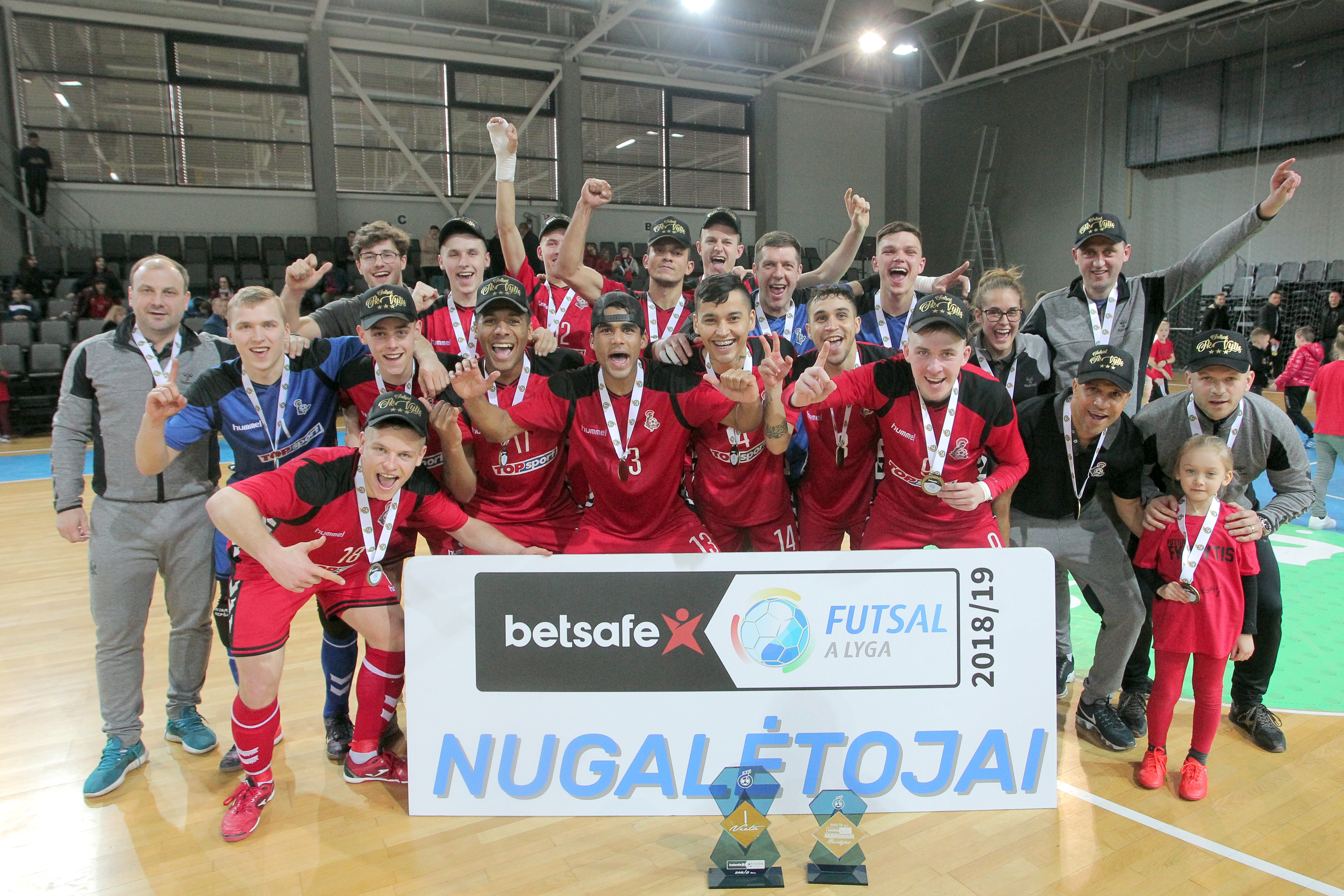 „Vytis“ triumfavo „Betsafe Futsal A lygoje“