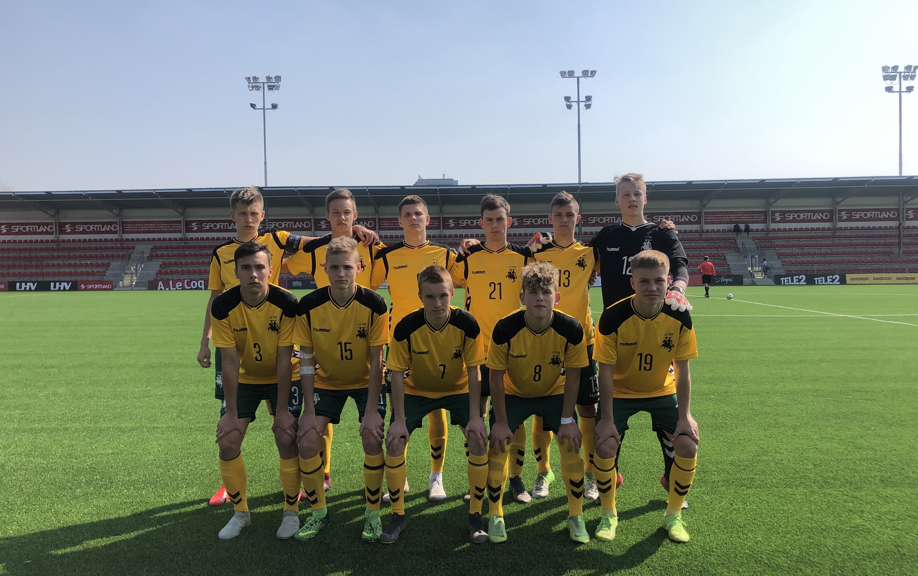 Lietuvos U-17 rinktinė nugalėjo Lichtenšteiną