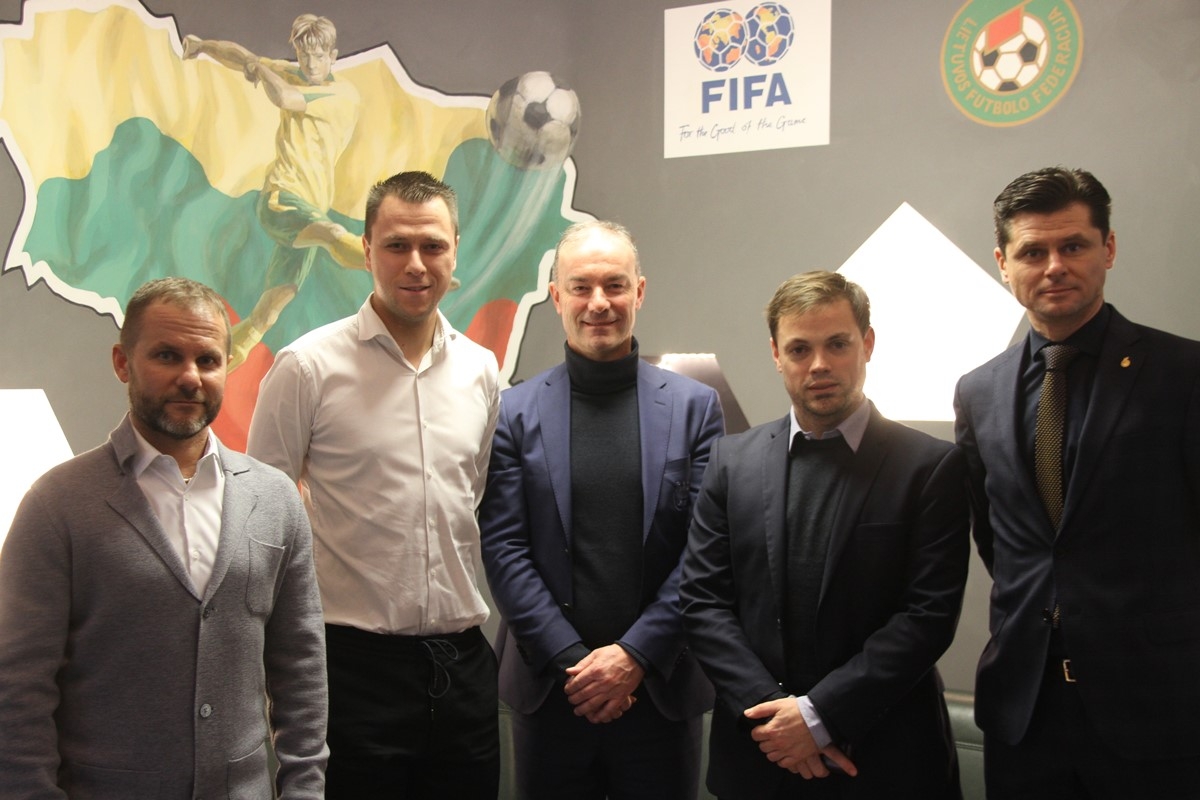 LFF pasirašė sutartį su „Anderlecht“ dėl ugdymo sistemos