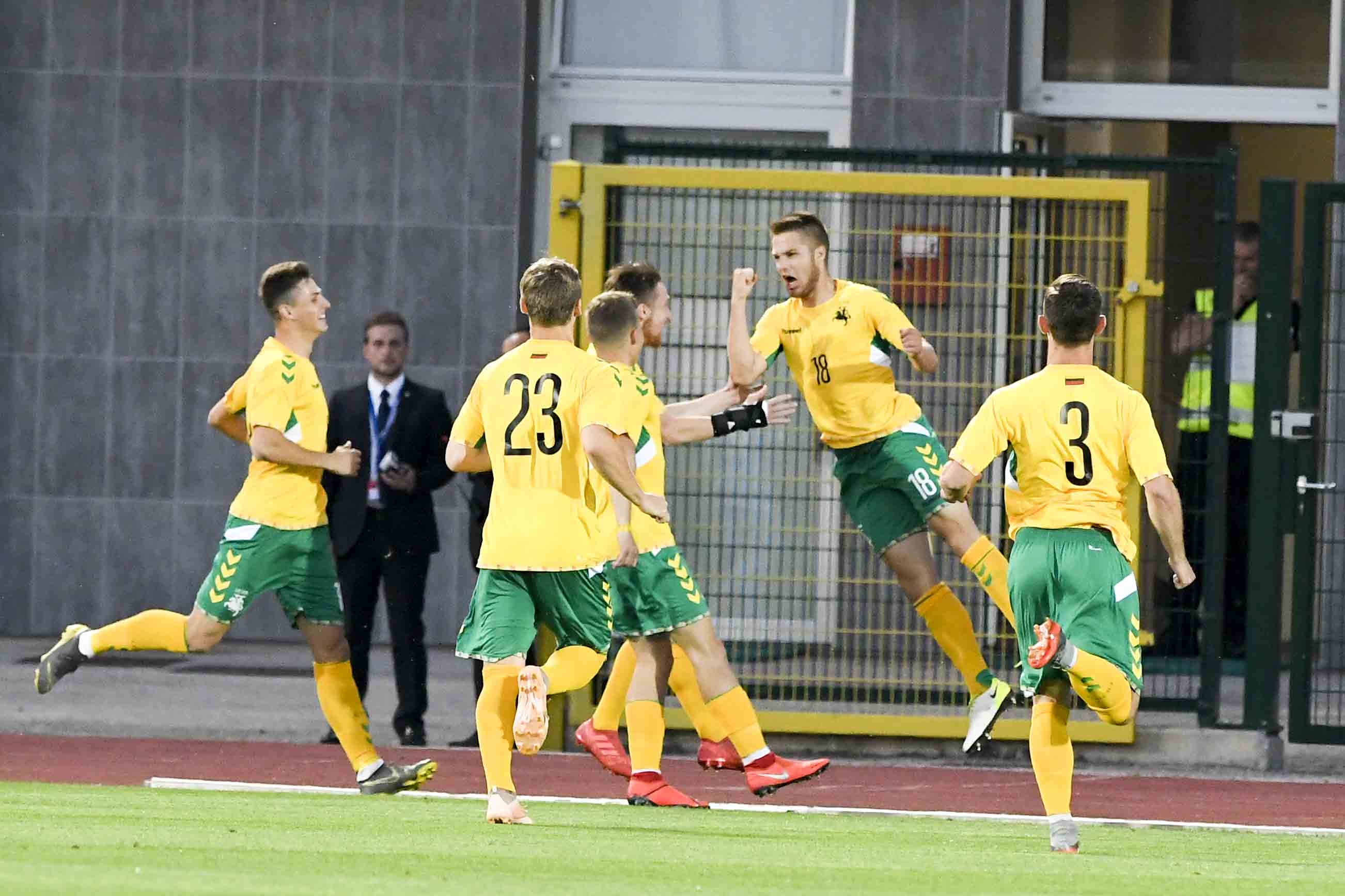 Lietuvos U-21 rinktinė neturėjo vargo su San Marinu