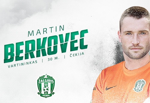 Oficialu: "Žalgiryje" - patyręs čekas Martinas Berkovecas
