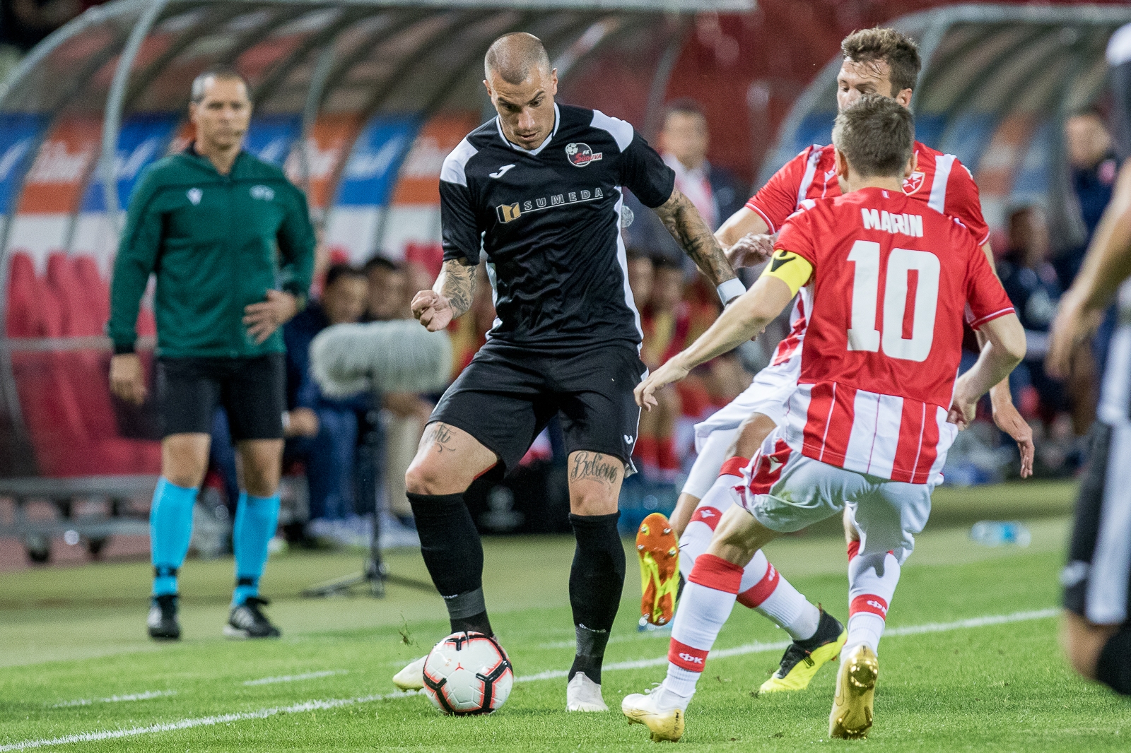 "Sūduva" nusileido "Crvena zvezda" komandai