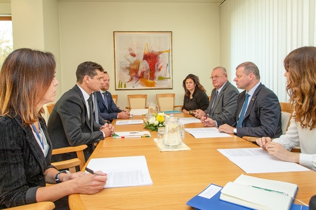 Su Ministru Pirmininku susitikę LFF vadovai gavo pažadą
