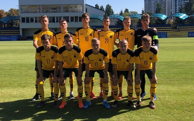 U-17 rinktinė nusileido Azerbaidžano bendraamžiams