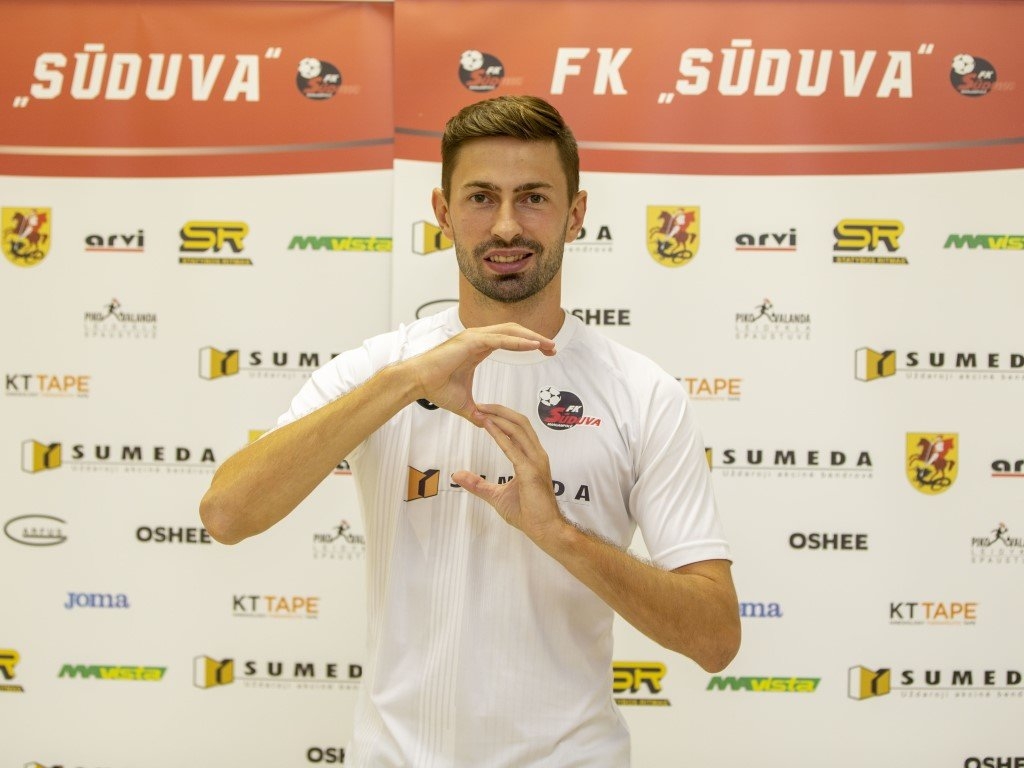 Prie „Sūduvos“ prisijungė gynėjas K. Bručičius