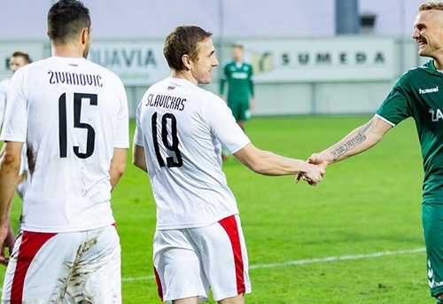 V. Slavickas: „Atrodo, kad nežaidžiau visus metus“