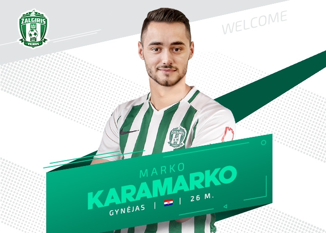 Oficialu: "Žalgiryje" – kroatas Marko Karamarko