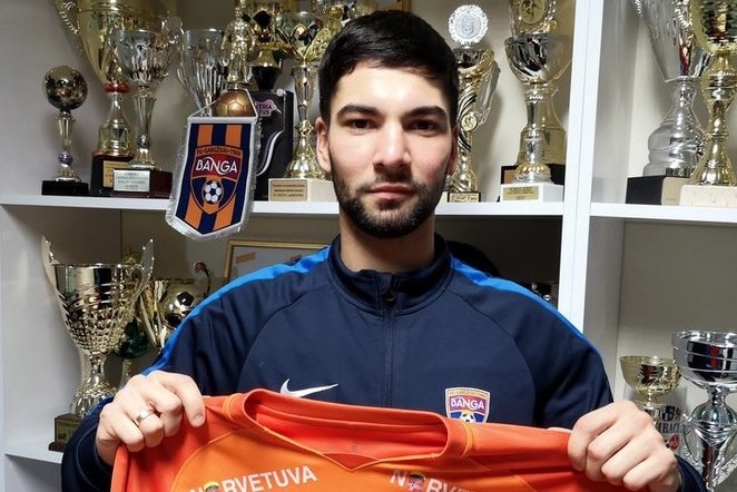 "Bangoje" - dar vienas futbolininkas iš Ukrainos