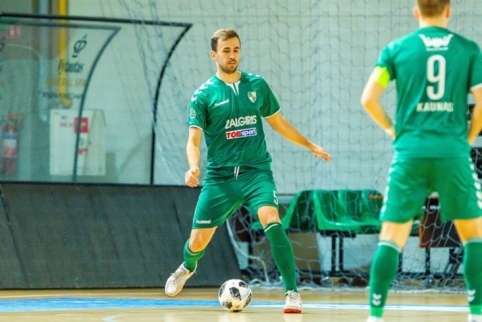 „Kauno Žalgirio“ salės futbolo komanda – Lietuvos čempionate pusfinalyje