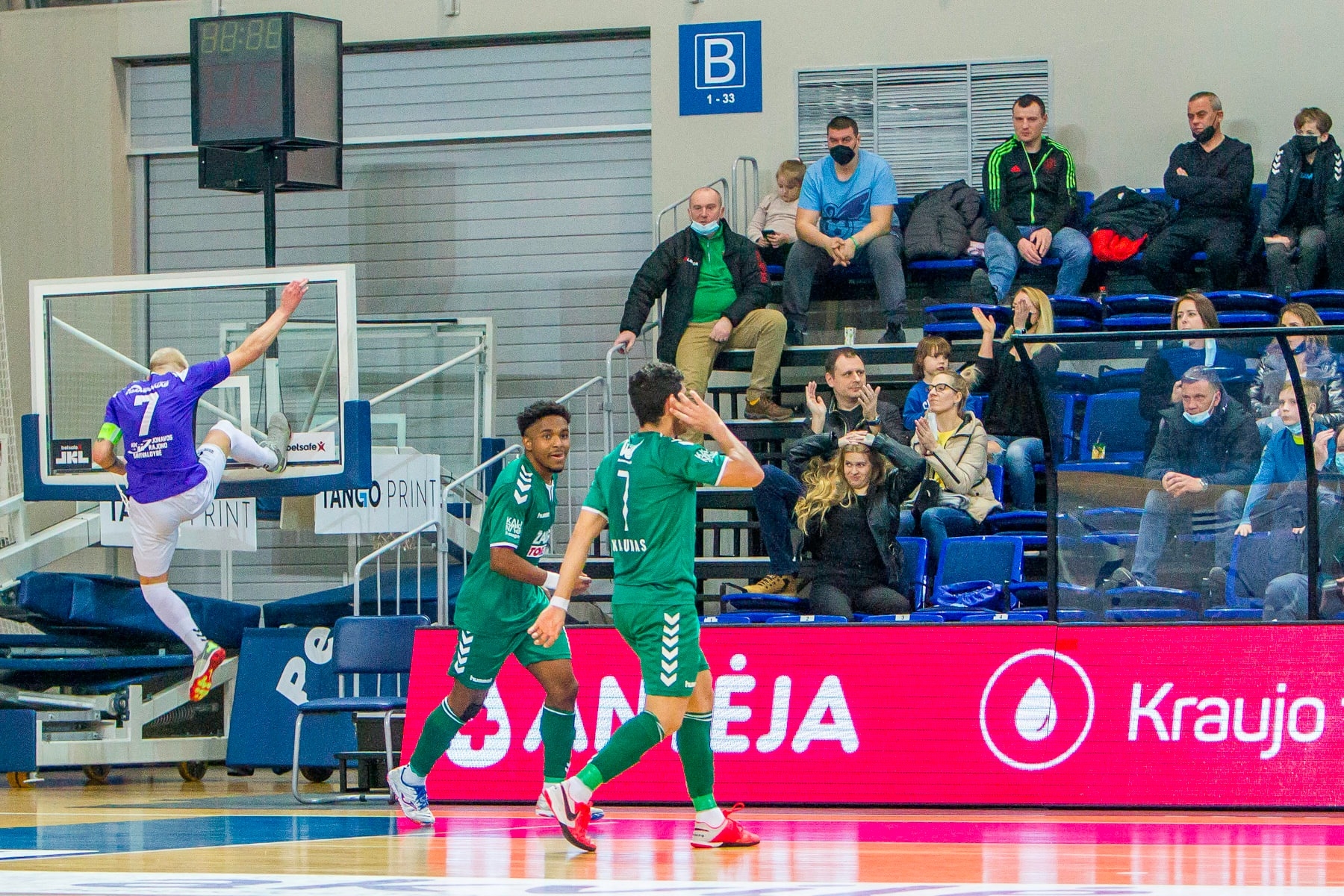 „Kauno Žalgirio“ ekipa triumfavo futsal čempionate