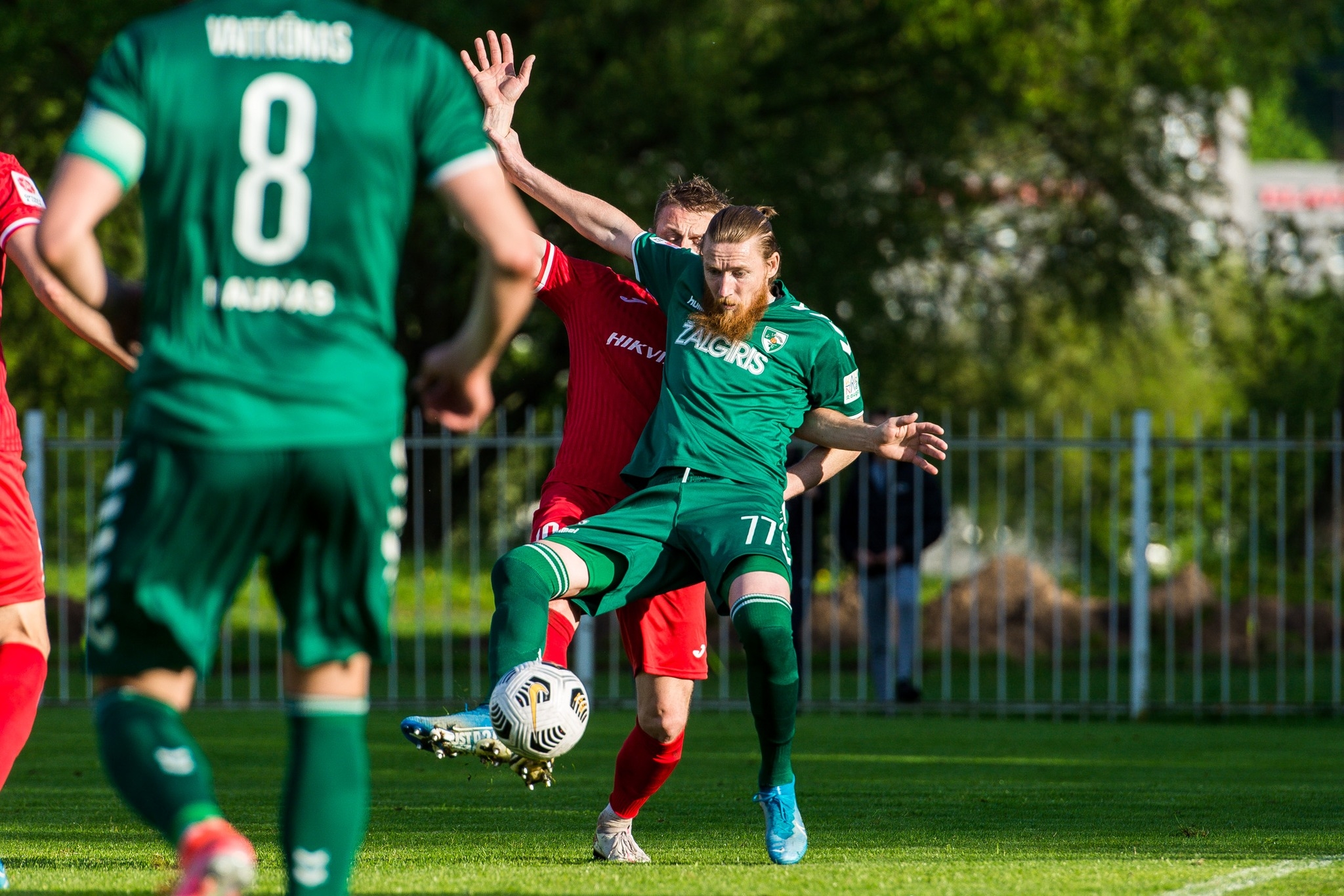 „Kauno Žalgiris“ iškovojo pirmą pergalę A lygoje