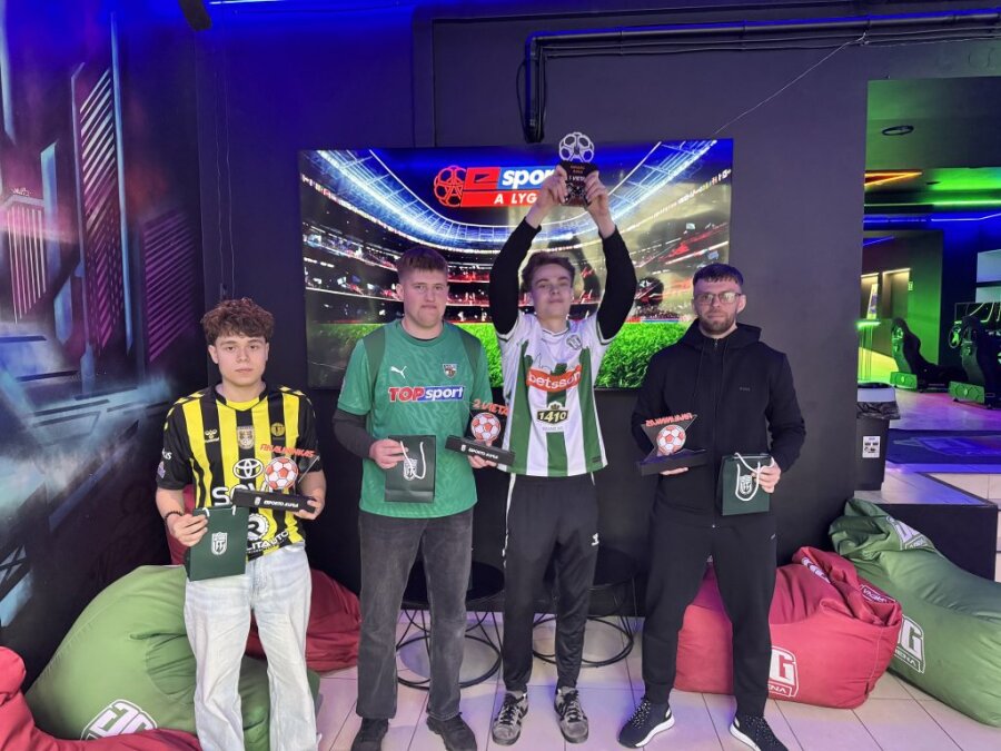 Esporto A lygos čempionu tapo Vilniaus „Žalgirio“ atstovas Domas Burba