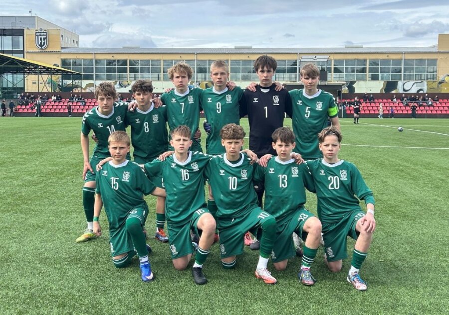 Vaikinų U14 rinktinė antrąkart sužaidė lygiosiomis su latviais