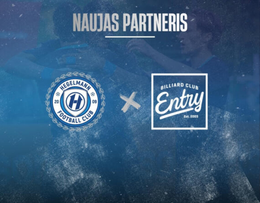 Kauno r. FC „Hegelmann“ pradeda partnerystę su ENTRY biliardo klubu
