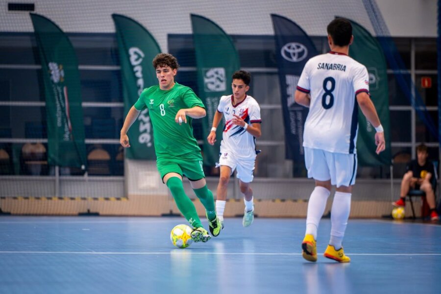 Studentų futsalo rinktinė pralaimėjo Kosta Rikos atstovams