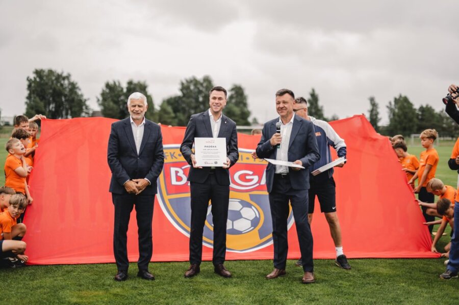 Gargžduose – viena moderniausių futbolo stovyklų bazių Lietuvoje