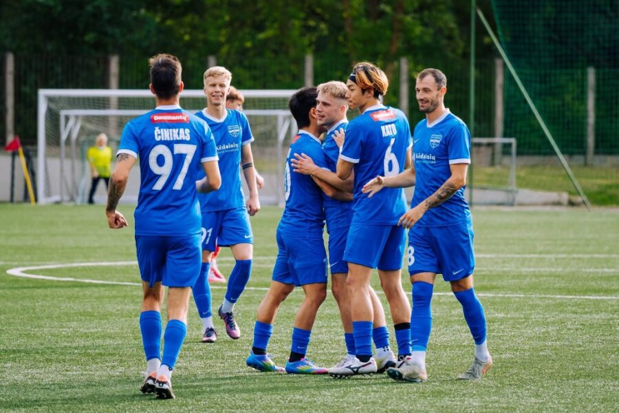 LFF II lyga: kėdainiečių pranašumas lentelės viršuje auga