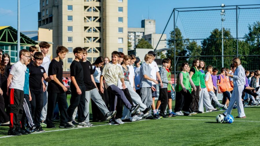 Virš 100 vaikų iš Ukrainos subūrė futbolo festivalis Kaune