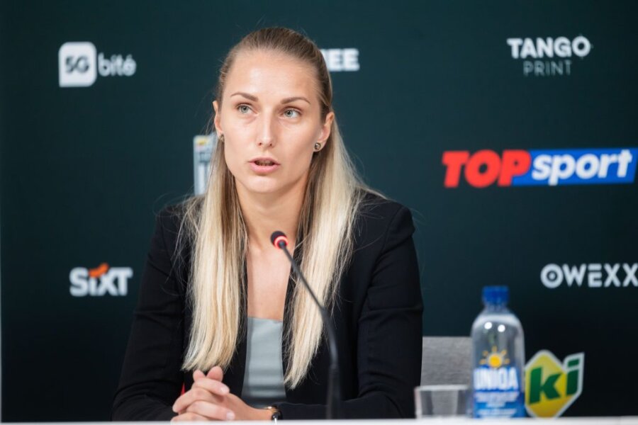 M. Liužinaitė pasitinka istorinį testą: „Eisime į rungtynes aukštai pakeltomis galvomis“