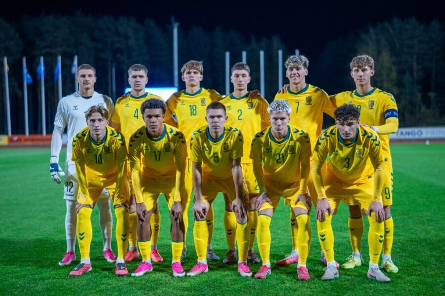 Europos čempionato atranką Lietuvos U21 rinktinė baigė nesėkme