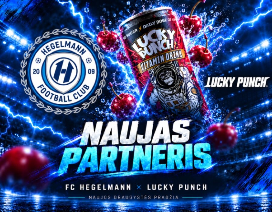 FC „Hegelmann“ pradeda bendradarbiavimą su „Lucky Punch“